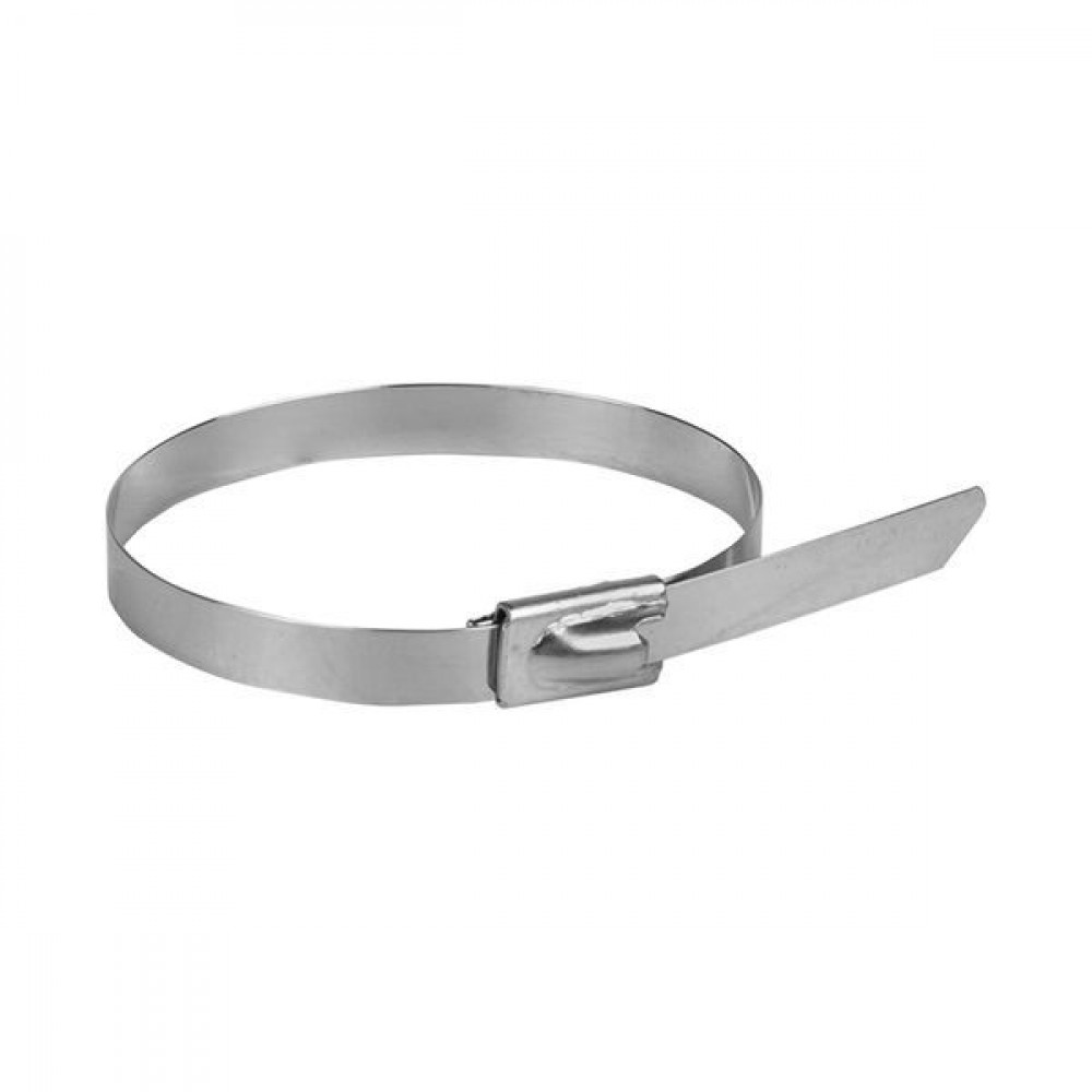 Изображение товара Хомут AISI 304 из нержавеющей стали 4.6x150 для труб 10 шт.