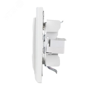 Розетка компьютерная 2-м СП Минск RJ45 бел. ERK02-035-10
