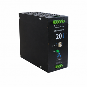 Источник питания AТМ-ИП/1AC/24DC/480Вт/20А-60, Источники питания однофазный, 24VDC / 20А, 480W, диапазон входн. напр.: 85 - 280VAC / 85 - 380VDC; рабочая температура: от -60 до +85 град. цел., монтаж: на DIN рейку