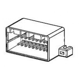 353105-2, Автомобильные разъемы 040 II SRS 24P CAP HSG ASSY