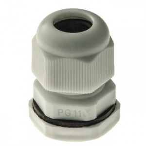 PG11 (IP 54) серый, Кабельный ввод PG11 (IP 54) Серый, полиамид