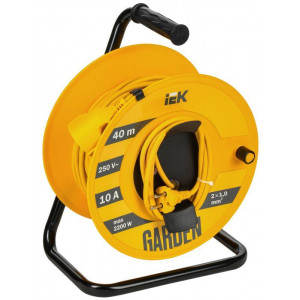 Удлинитель на катушке 1х40м Garden УК40 2P 2х1.0кв.мм GD-KP50-10-01-40