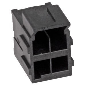 172258-1116, Проводные клеммы и зажимы UltraFit TPA REC HSG 3.50MM D/R 16CIR BLK