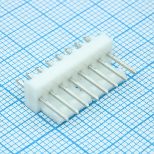 22232081, Разъем типа провод-плата, вилка прямая, шаг 2.54 мм, 8 контактов. Монтаж в отверстие серия KK® пакет