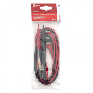 Комплект измерительных щупов (1м)(20AWG) Expert TL3001, Комплект щупов для мультиметра