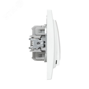Выключатель 2-кл. СП Минск 10А IP20 бел. Basic ERV10-023-10
