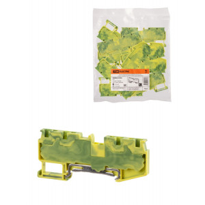 Зажим клеммный безвинтовой ЗКБ PEN быстрого зажима 4 вывода 2,5 мм2 (Ph-C PT 2,5-Q-PE) SQ0822-0165