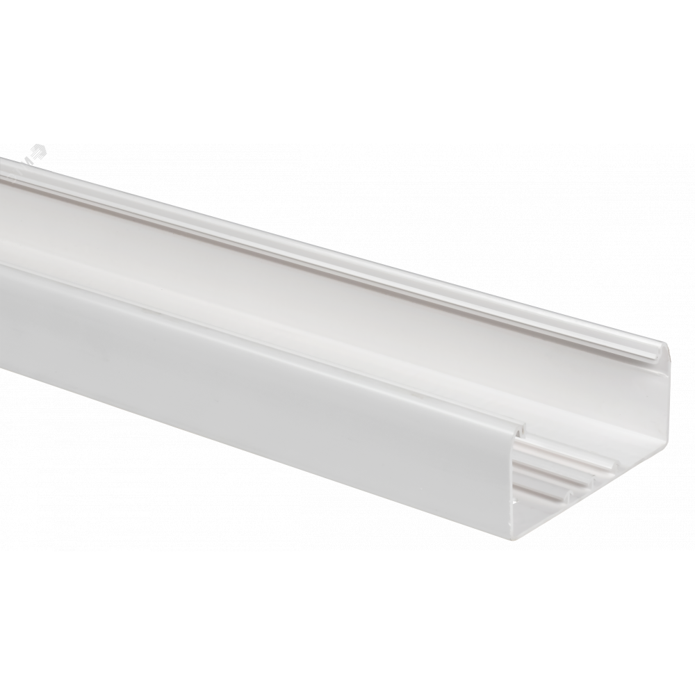 Изображение товара DLP Кабель-канал парапетный 150х65мм без крышки и перегородки белый