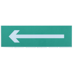 Сменное табло "Стрелка налево" зеленый фон LPC10-02-30-10-NAL