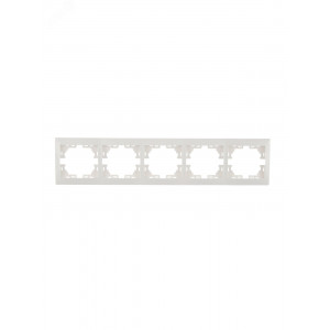 Рамка 5-м Mira горизонт. бел. 701-0200-150