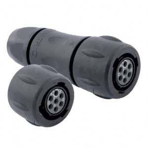 UTS6JC10E7S, Стандартный цилиндрический соединитель 7P Strt Socket Plug Backshell Size 10E