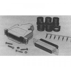749806-8, Стандартные соединители D-Sub  KIT, HDP-20,RCPT SIZE 2, 15 PO