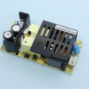 PLP-60-48, AC-DC, 60Вт, вход 90...264В AC 47...63Гц, ККМ, выход 48В/1,3А рег. 0,975...1,3А, изоляция 3750В AC, на плате 101,6х50,8х28 мм, -30...+70°С