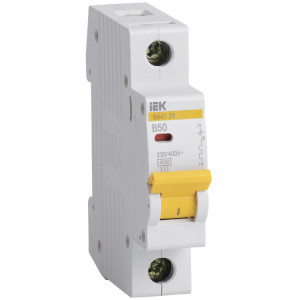 Автоматический выключатель ВА47-29 1Р 50А 4,5кА х-ка В MVA20-1-050-B
