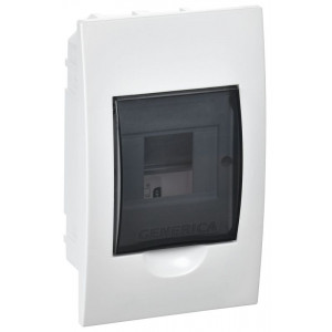 Бокс ЩРВ-П-4 мод. встраив. пластик IP41 MKP12-V-04-41-G