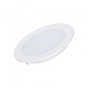 Светильник DL-BL125-9W Day White 021434, Светодиодная панель 9Вт, корпус IP40 белый, круглый. Цвет ДНЕВНОЙ БЕЛЫЙ 4000K, св.поток 630-720лм, CRI(Ra)>80, угол 100°. Размер Ф125x22 мм, установка в отверстие 110 мм. Питание AC 230V, 9Вт, DC300mA 27...33V, драйвер в комплекте.