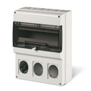 Корпус на 16 модулей и 3 поста с основанием 70х87 мм. Тип M400 DIS6724316