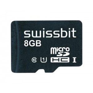 SFSD8192N1BM1MT-I-QG-2A1-STD, Карты памяти 8GB microSD Card SLC S-455u IND TEMP