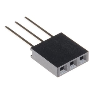 PRT-13875, Принадлежности SparkFun Stackable Header 3 Pin, Female 0.1in