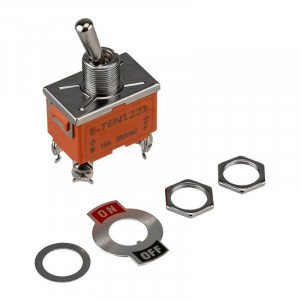 Тумблер 250V 15А (4c) ON-OFF двухполюсный (KN-201) (в упак. 1шт.) 06-0326-B