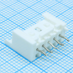 533750510, Разъем штыревой (4 стороны) HDR 5 контактов шаг 2.5мм монтаж в отверстие пакет