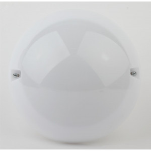 Светильник НБП 06-60-102 с фото-шумовым датчиком Сириус IP54 E27 max 60Вт D220 круг белый акустический Б0048412