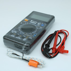 M-890G, Мультиметр цифровой для змерения емкости,  температуры, тест диодов, транзисторов, тока, напряжения, сопротивления.