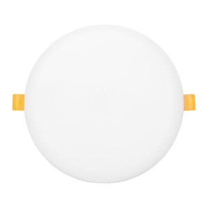 Светодиодный встраиваемый даунлайт безрамочный ДВО 1109 круглый 24Вт 6500K IP20 LUMA EKF