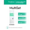 Стяжка кабельная MultiSet 300х3.6 Белая (100шт) IMT30036W
