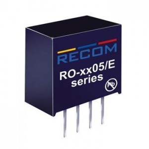 RO-0505S/EP, Преобразователи постоянного тока в постоянный с изоляцией 1W 05VIN 05VOUT CONV DC/DC