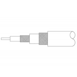 TRC-50-1/500, Коаксиальные кабели TRIAX CBL 50 OHM PVC JACKET 500FT