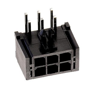 66200421022, Проводные клеммы и зажимы WR-MPC3 3mmMale Angd 4Pin DualRw PlstPegs