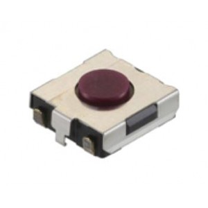 SKHUPME010, Кнопка тактильная 6.2Х6.3Х2.5мм SMD 12В 0.05А с экраном усилие 2.55N 100000 циклов