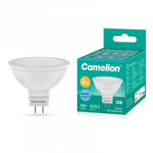 Лампа светодиодная LED5-MR16/845/GU5.3 5Вт 4500К бел. GU5.3 385лм 12В 12026