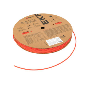 Термоусаживаемая трубка ТУТ нг 4/2 красная рулон PROxima tut-4-r