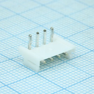 S4B-EH (LF)(SN), Разъем типа провод-плата, 2.5 мм, 4 контакт(-ов), Штыревой Разъем, Серия EH, Сквозное Отверстие угловой коробка