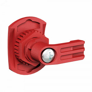 Замок для корпусов ST CE двойная бородка 3мм красный R5CE206