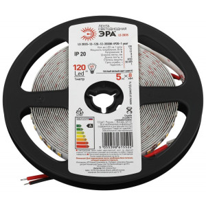 Лента светодиодная LS 2835-12-120-12-3500K-IP20-1 year-5m Б0053971