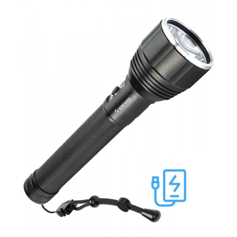 Изображение товара Аккумуляторный фонарь 20Вт LED с съемными аккумуляторами и Power-bank корпуса