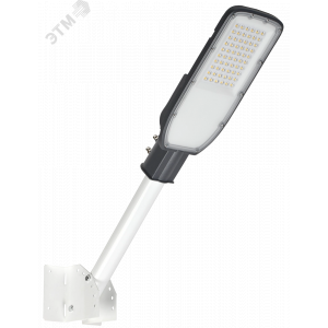 Кронштейн КР-4 D=48 L=500 настен. рег. угол белый LDKU0D-CR-48-0500-33-K01