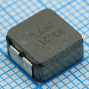 IHLP3232DZER5R6M11, Индуктивность силовая проволочная 5.6мкГн ±20% 100кГц порошковое железо 7.4A 28.6мОм по постоянному току 3232 лента на катушке
