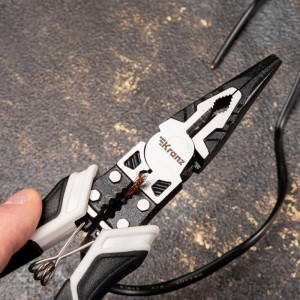 Тонкогубцы многофункциональные универсальные 200мм KR-12-4653-5