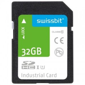 SFSD032GL3BM1TO-E-LF-2D1-STD, Карты памяти Industrial SD Card, S-45, 32 GB, MLC Flash, -25 C to +85 C