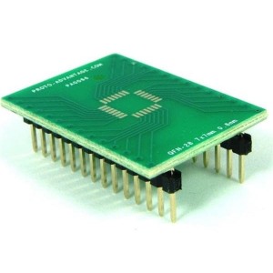 PA0066, Панели и адаптеры QFN-28 to DIP-28 SMT Adapter