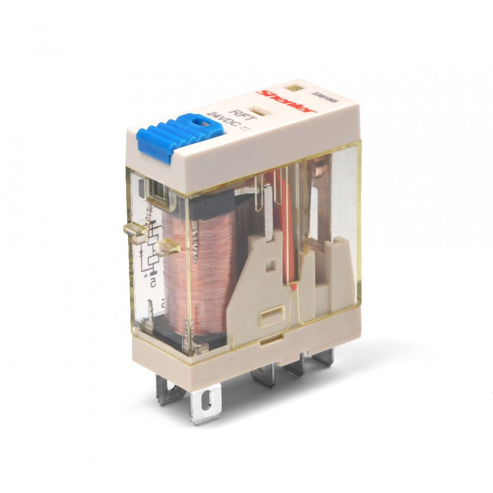 Изображение товара Интерфейсное реле RFT1CO024LT 24VDC 12A с индикацией