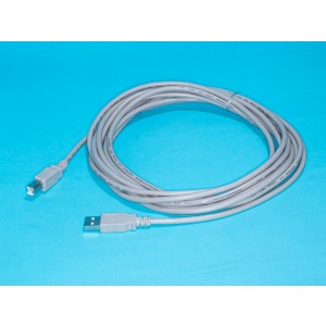 SCUAB-5, Кабель USB, тип А-В, вилка-вилка, 5 метров