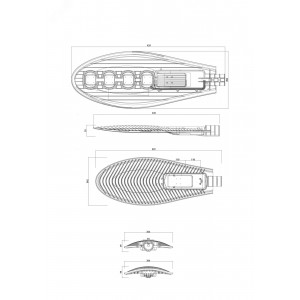 Светильник SPP-5-200-5K-W 200Вт 5000К 22000лм IP65 уличный КСС 