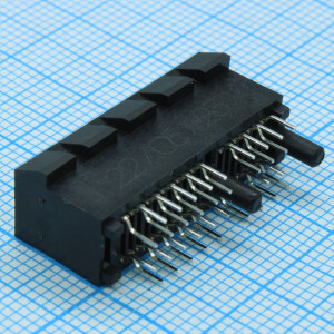 877159002, Разъем карты PCI Express 36 контакта шаг 2мм монтаж в отверстие лоток