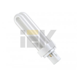 Лампа энергосберегающая КЛ-PLC(2U) G24D-1 13Вт 4200К Т4 ИЭК нМ LLE40-24-013-4200