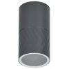 LIGHTING Светильник уличный 5110 потолочный под лампу GU10 IP65 серый IEK LT-UPU0-5110-GU10-1-K03